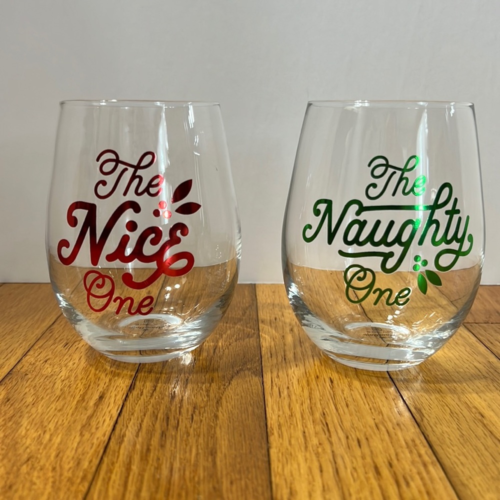 Hallmark Wine Glasses